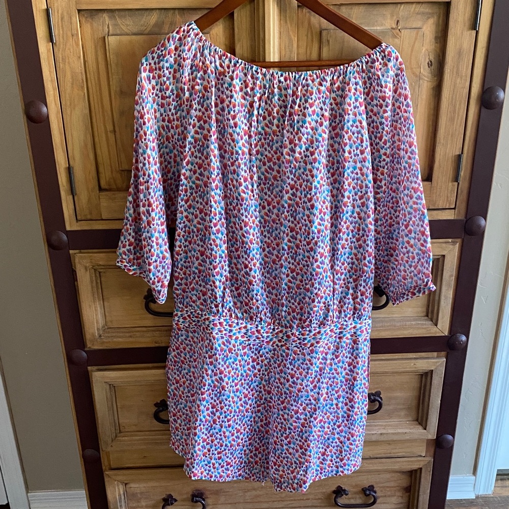 Zara Multicolor Heart Pattern Top - Picture 14 of 16